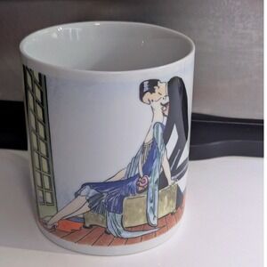 Chaleur Masters Collection Kissing Art Deco D. Burrows Tito Mug Vintage